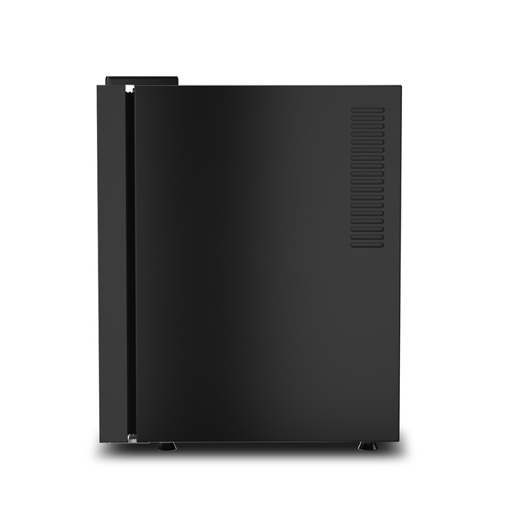 40L Mini Refrigerator - Energy Efficient Beverage Cooler for Bedroom Dorm Hotel Office, Black