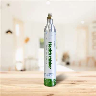 Food Grade Full Gas Bottle Carbonators For COOLER Desktop Sparkling Water Maker