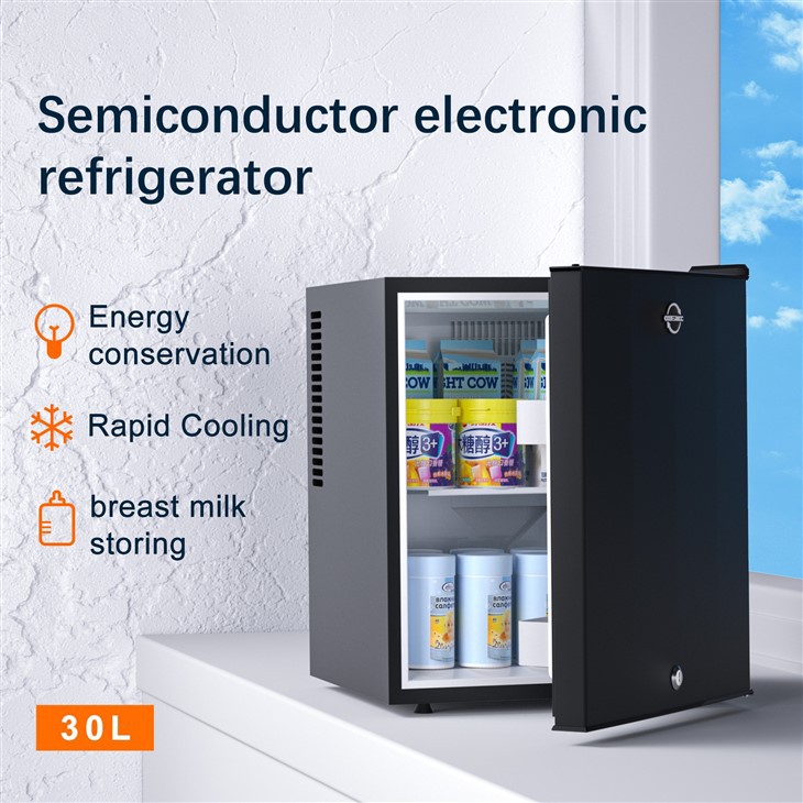 30L Mini Fridge For Bedroom - Office Desk & College Dorm Room